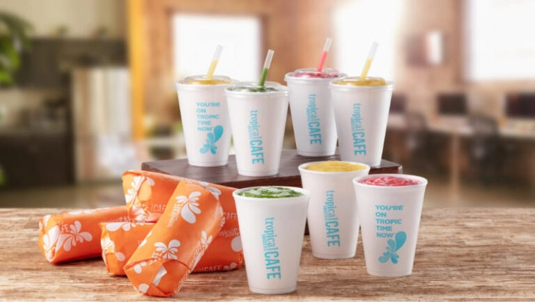 Tropical Smoothie Catering Menu