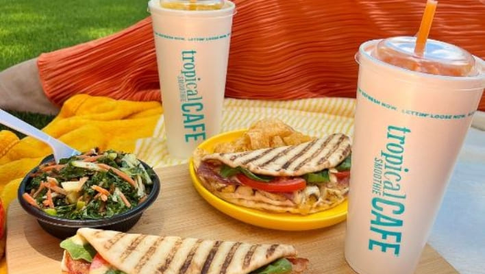 Tropical Smoothie Allergen Menu