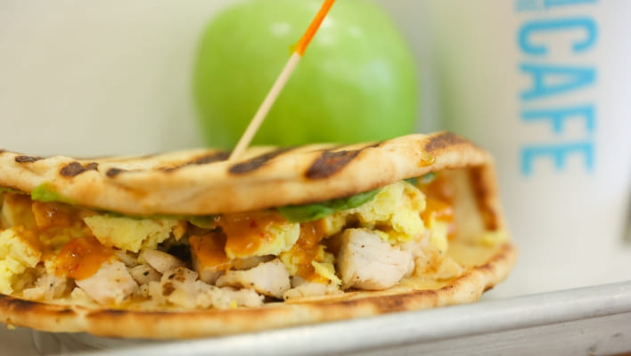 Tropical Smoothie Cali Breakfast Flatbread