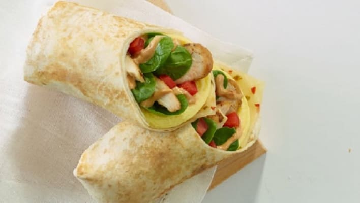Tropical Smoothie Southwest Wrap