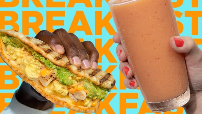 Tropical Smoothie cali Breakfast Flatbread nutrition