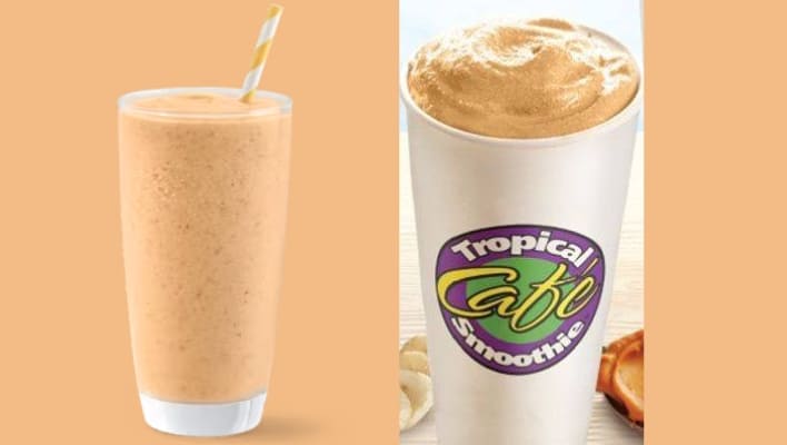 Tropical Smoothie Peanut Paradise nutrition