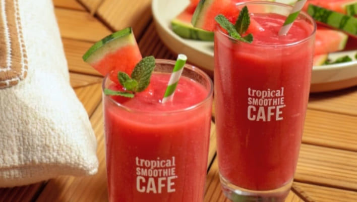 Tropical Smoothie Watermelon Mojito