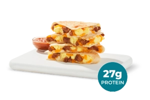 SAUSAGE EGG & CHEESE ‘DILLA